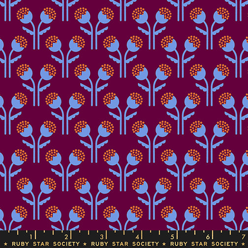 PREORDER Ruby Star Society Sybil Wallpaper Deep Plum