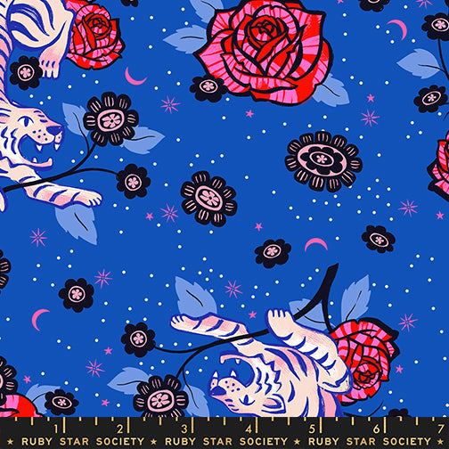 PREORDER Ruby Star Society Ink Shop Tiger Rose Blue Ribbon
