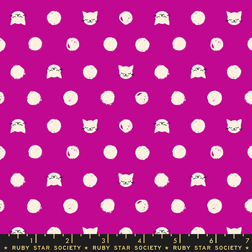 PREORDER Ruby Star Society Oops All Cats Friskers Berry