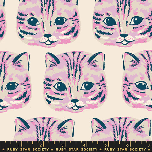 PREORDER Ruby Star Society Oops All Cats Meow Meow Canvas Macaron