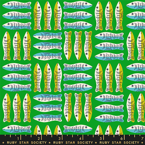 PREORDER Ruby Star Society 1 800 Calico Little Sardines Verdant