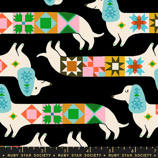 PREORDER Ruby Star Society 1 800 NOTION Quilty Dog Soft Black
