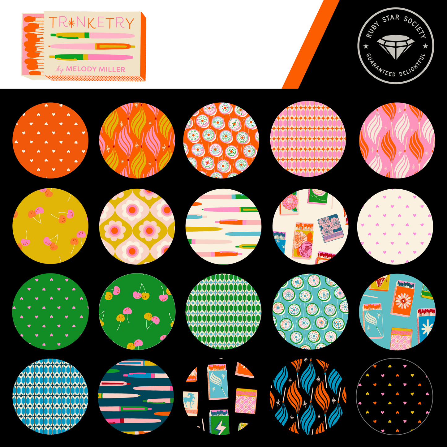 PREORDER Ruby Star Society Trinketry Half Yard Bundle