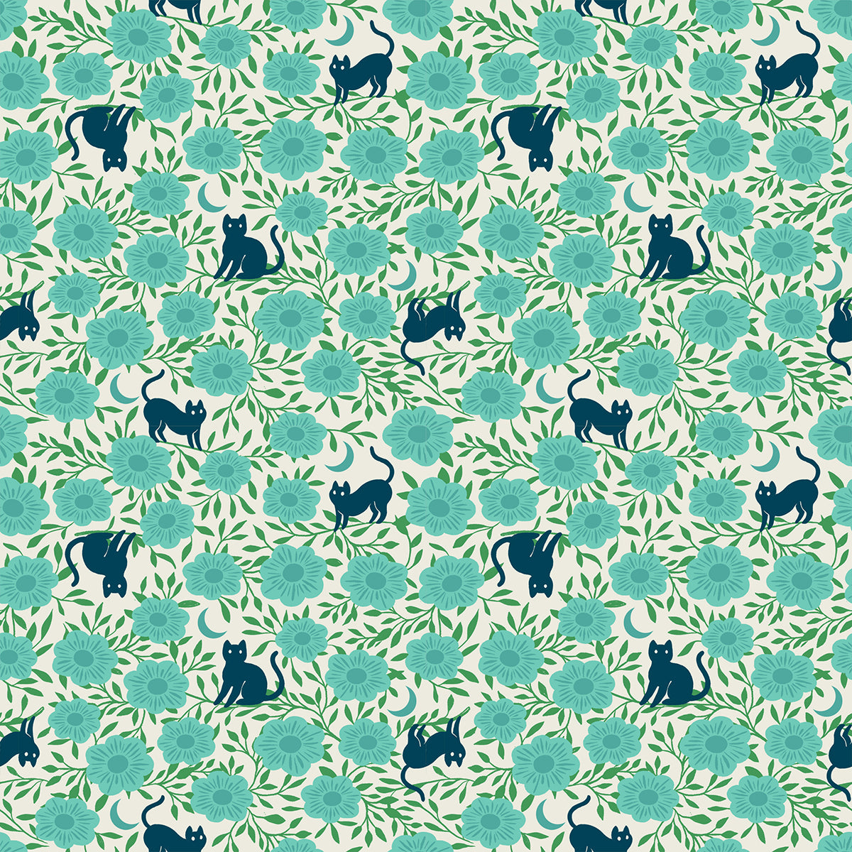 Ruby Star Society Backyard Hiding Cats in Succulent