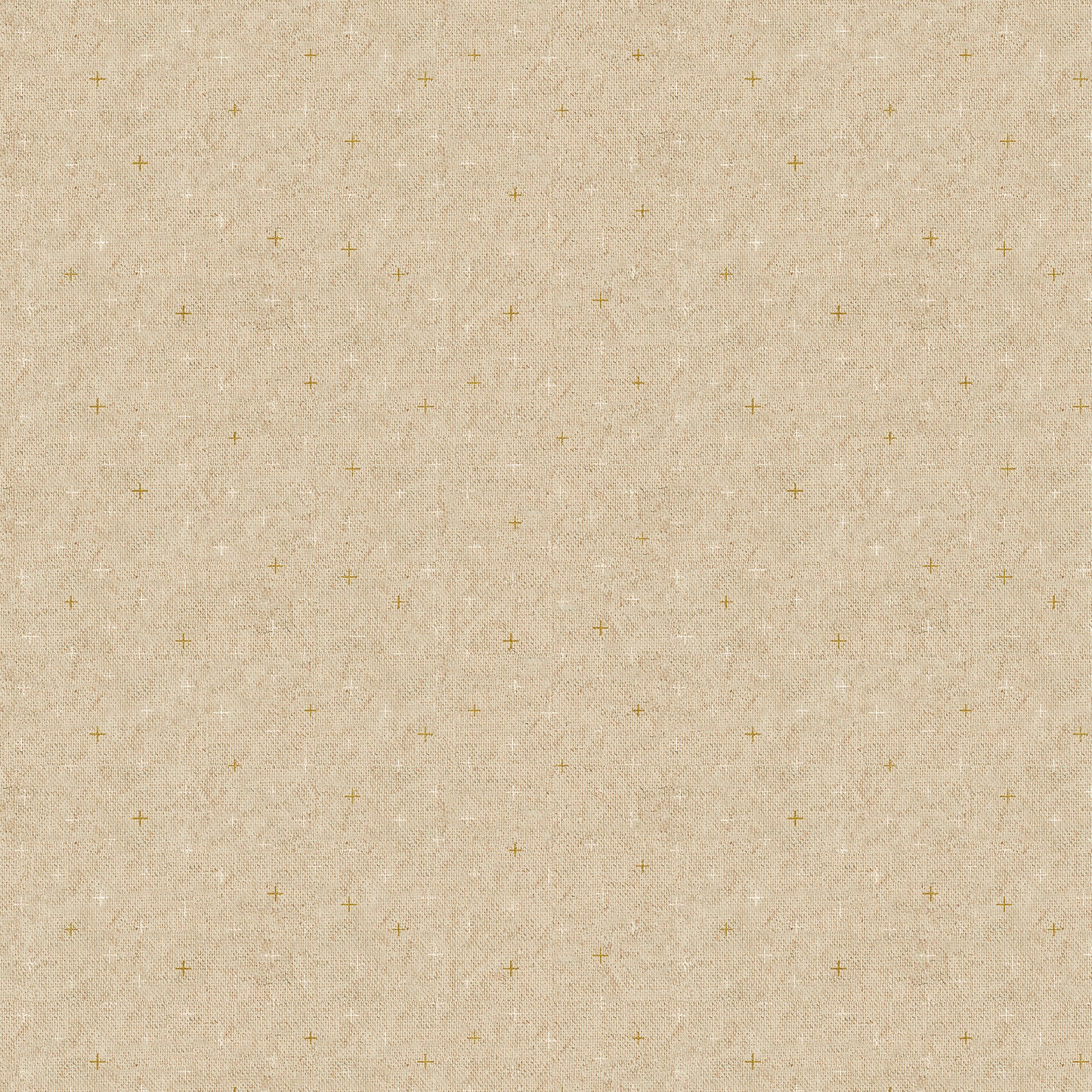 Cotton + Steel Basics Be Positive in Unbleached Metallic