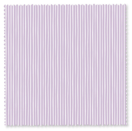 light purple and white striped fabric