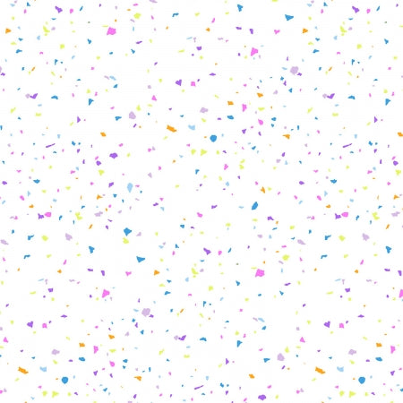 Confetti Multi on White