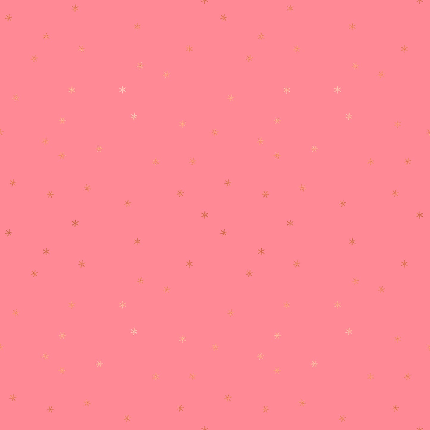 Ruby Star Society Metallic Spark in Sorbet. Pink fabric with gold spark blender designed by melody miller