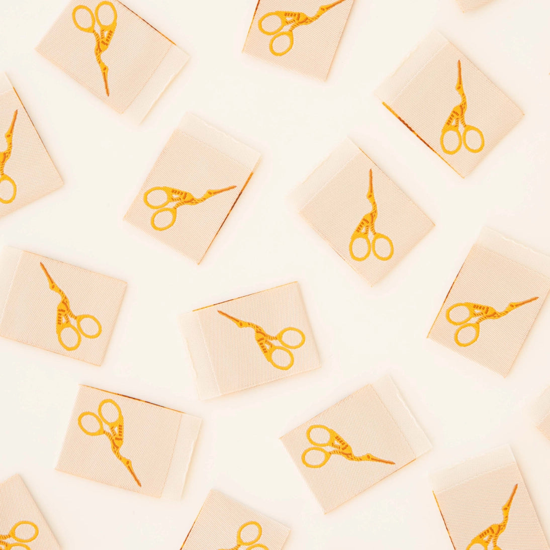 Sarah Hearts Labels - Stork Scissors Labels