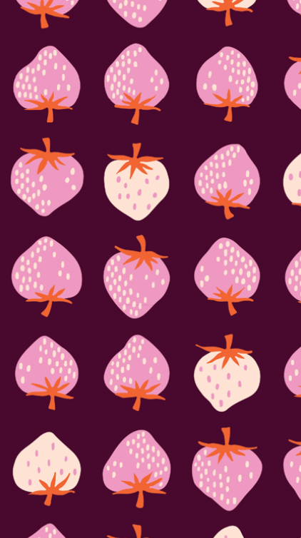 PREORDER Ruby Star Society Strawberry in Deep Plum