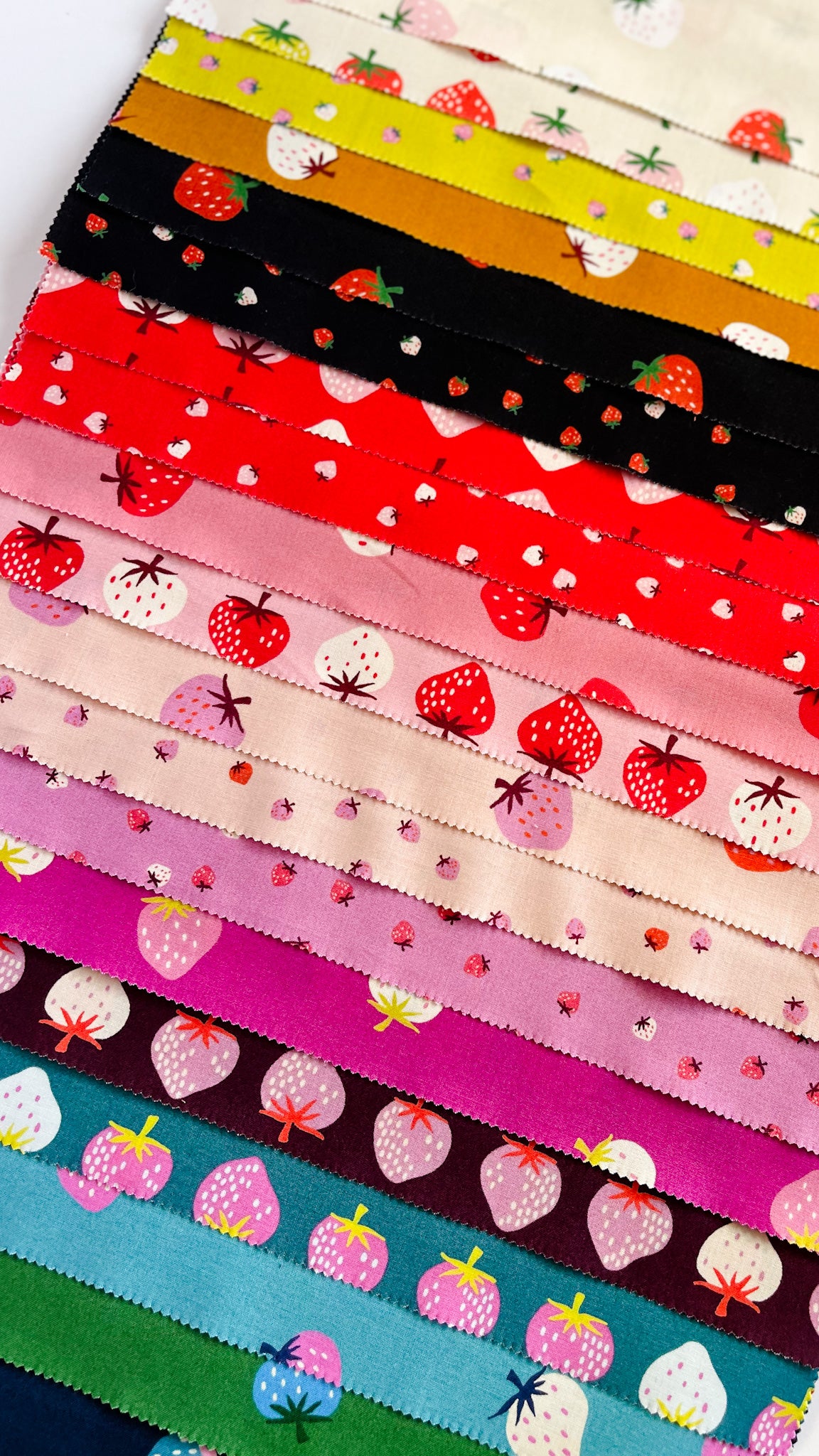 PREORDER Ruby Star Society Strawberry Fat Quarter Bundle Factory Cut