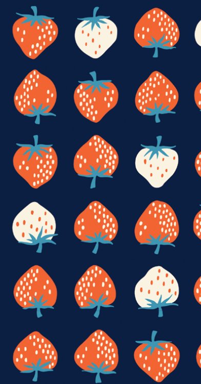 PREORDER Ruby Star Society Strawberry in Navy