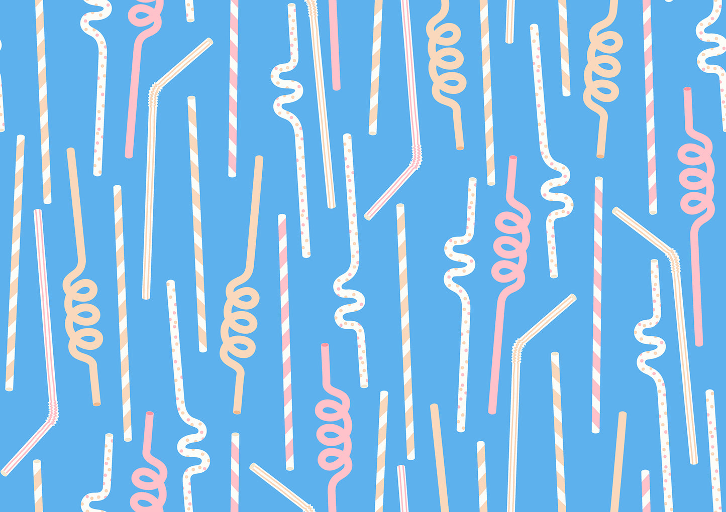 Ruby Star Society Sugar Cone Fabric Straws in Altitude