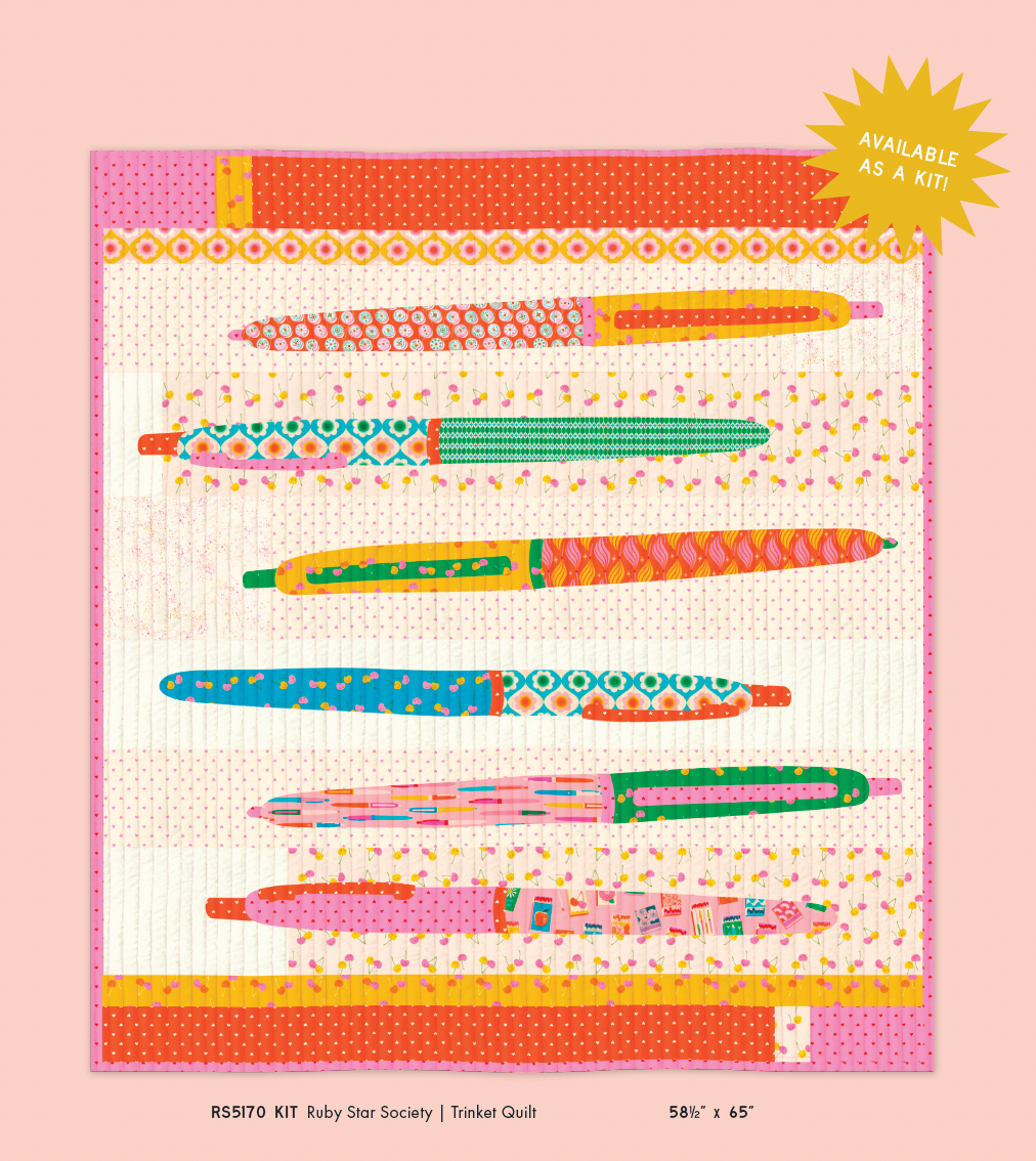 PREORDER Ruby Star Society Trinketry Quilt Kit