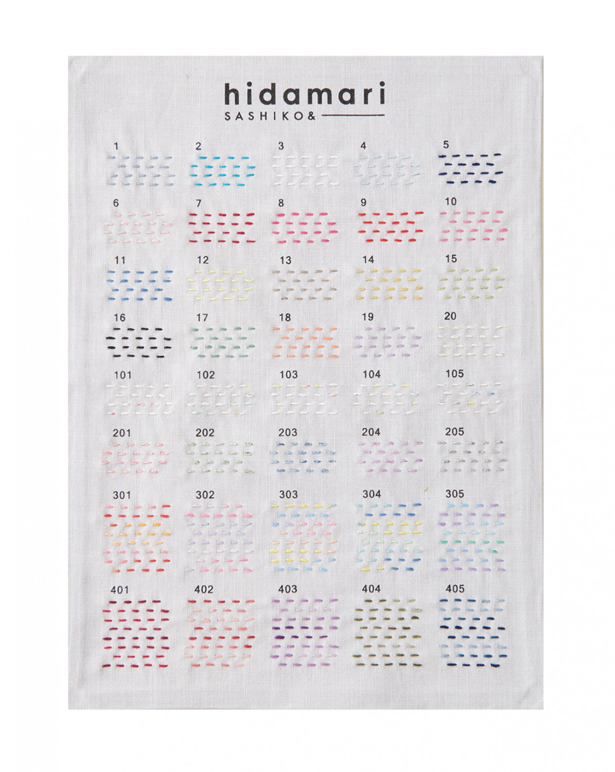 Cosmo Hidamari Sashiko Variegated Thread Shaved Ice Everything #101