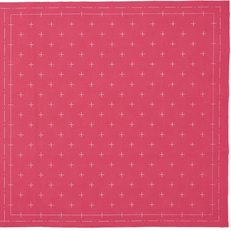 Sashiko PrePrinted Cloth Rose