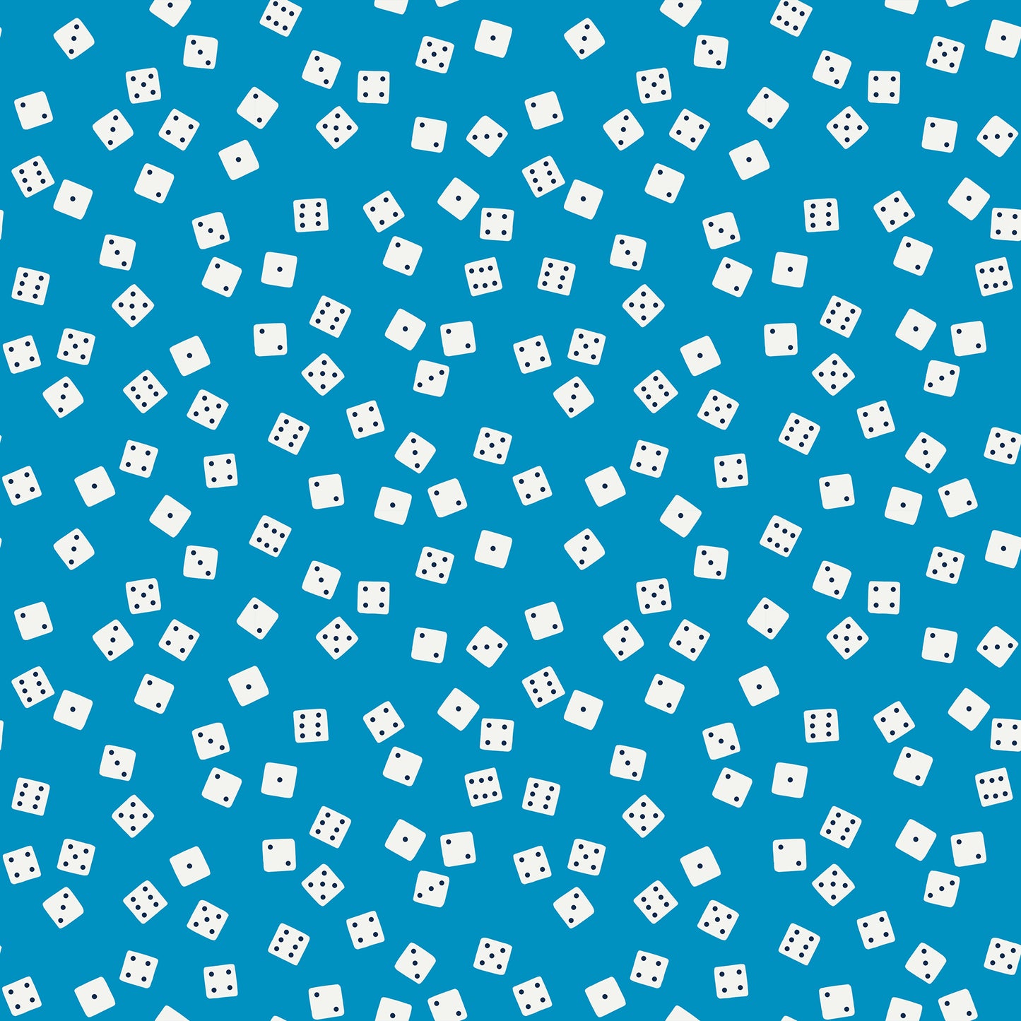 Tarrytown Farkle Dice in Bright Blue Ruby Star Society