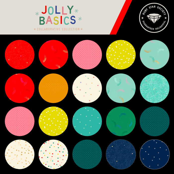 Jolly Basics Jelly Roll Ruby Star Society