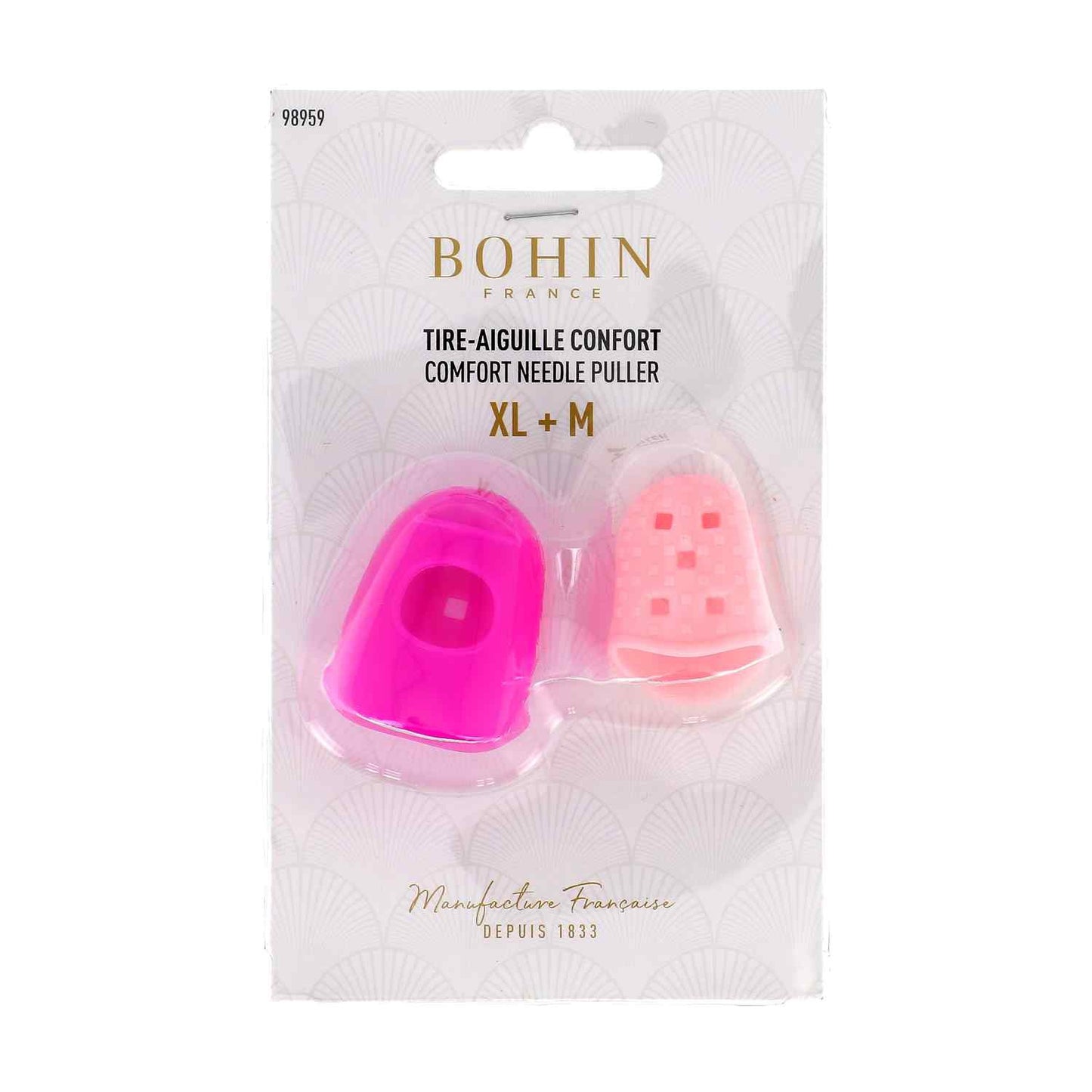 Bohin Silicone Needle Puller XL + M 2pk