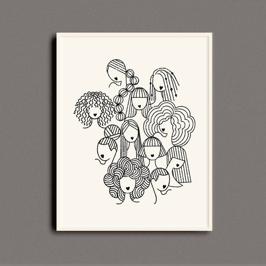 Rashida Coleman-Hale - Sup Ladies 8x10 Art Print