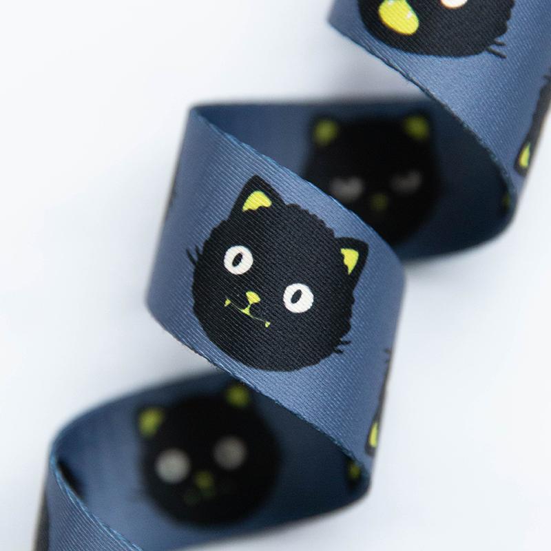 Ruby Star Society Webbing 1.5" Snacks Cat