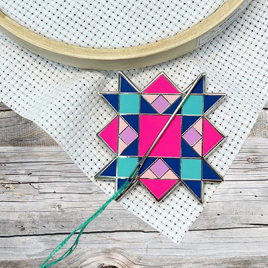 The Tipsy Needle Quilt Star Needle Minder