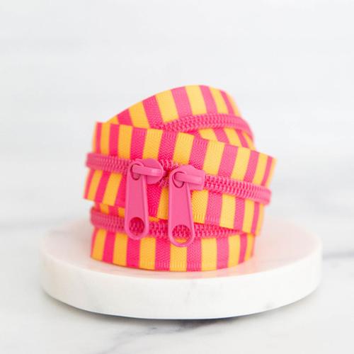 Stitch Supply 30" Zipper — Pink Lemonade