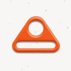 Stitch Supply 1.5" Triangle Ring — Orange