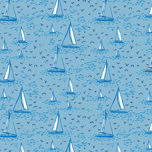 PREORDER Cloud 9 Fabrics Nice Nice Regatta Day