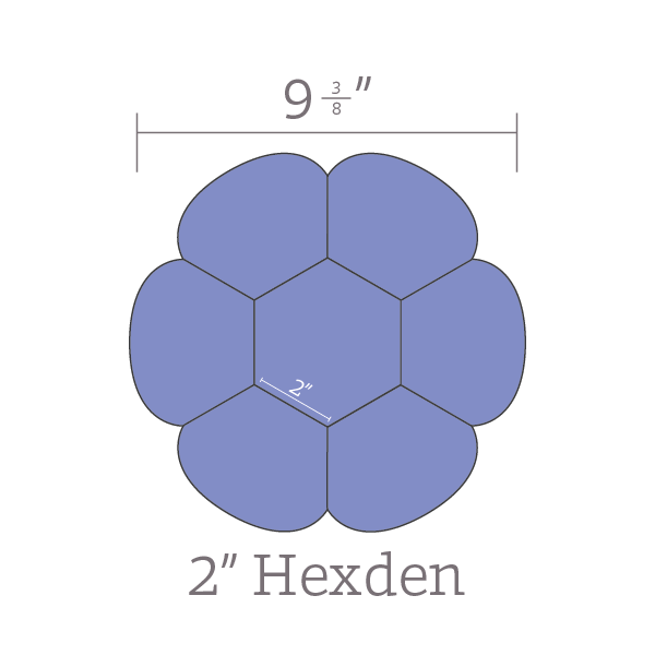 2" Hexden