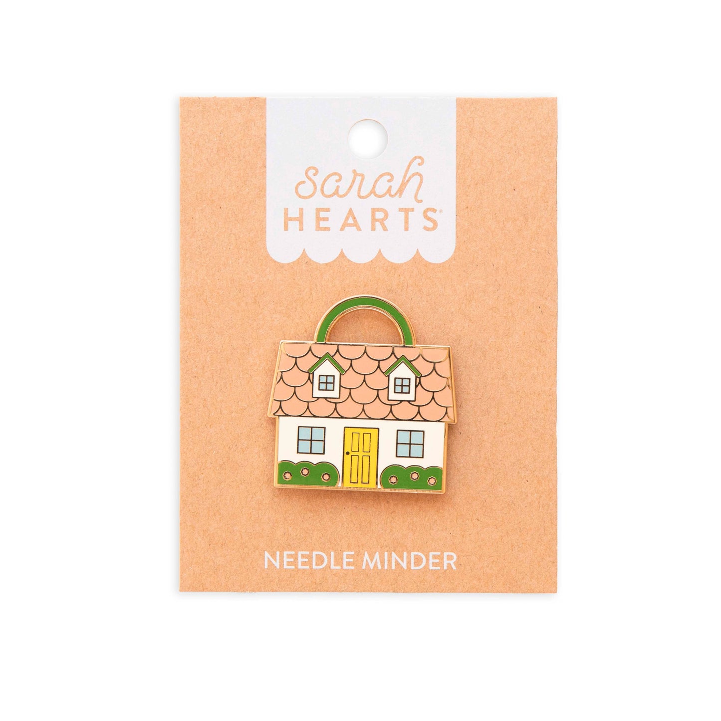 Sarah Hearts - Needlepoint House Magnetic Needle Minder