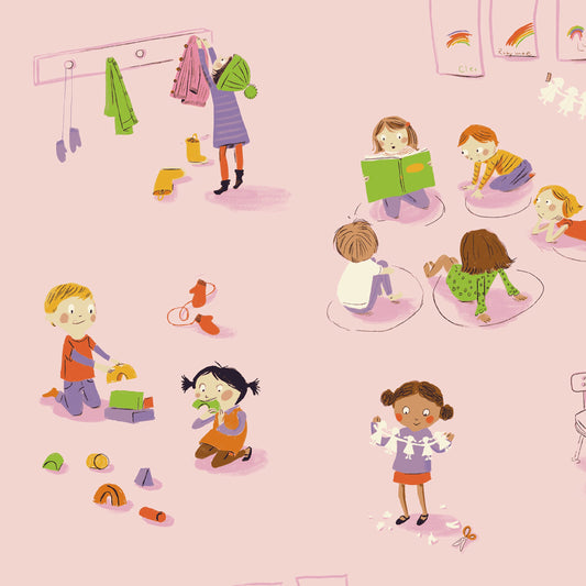 PREORDER Heather Ross Favorites Kindergarten Pink