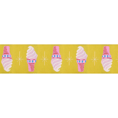 Ruby Star Society Renaissance Ribbons Best Day Ever Ice Cream in Golden Hour 1.25"