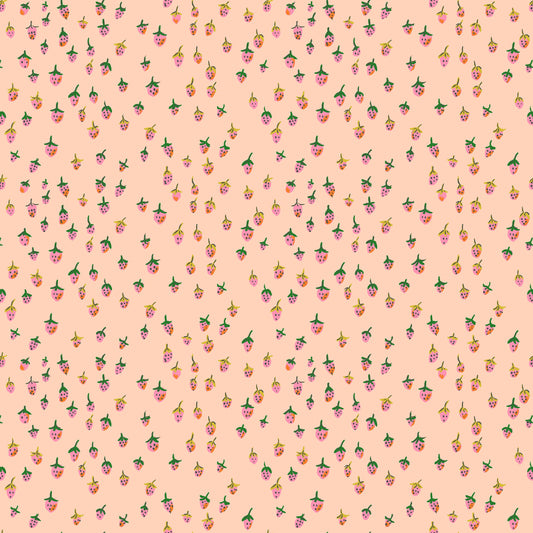 PREORDER Heather Ross Favorites Field Strawberries Blush