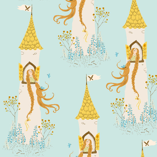 PREORDER Heather Ross Favorites Rapunzel Aqua