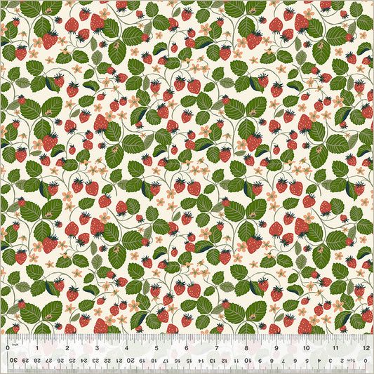 PREORDER Monaluna Under the Canopy in Strawberry Fields Organic Cotton