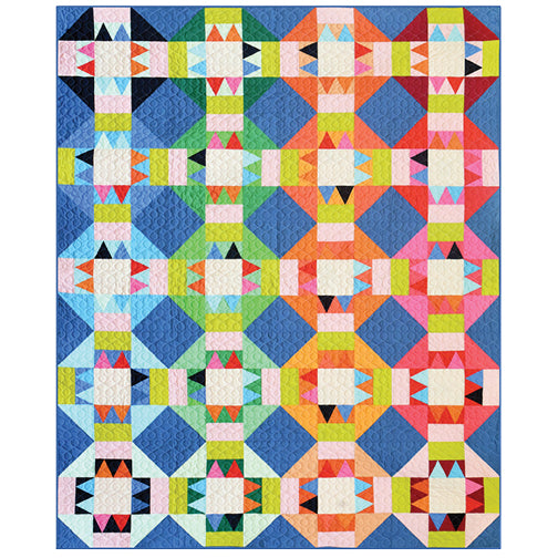 PREORDER Ruby + Bee Star Crossed Quilt Kit