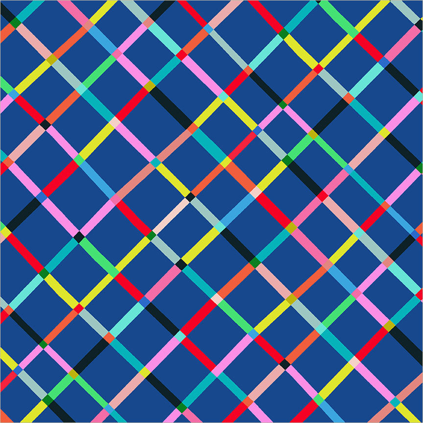 PREORDER Annabel Wrigley Happy Place Crossing in Majorelle Blue
