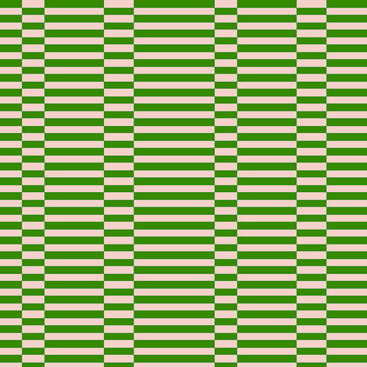 PREORDER Annabel Wrigley Ruby + Bee Blenders Broken Stripe Grass Green