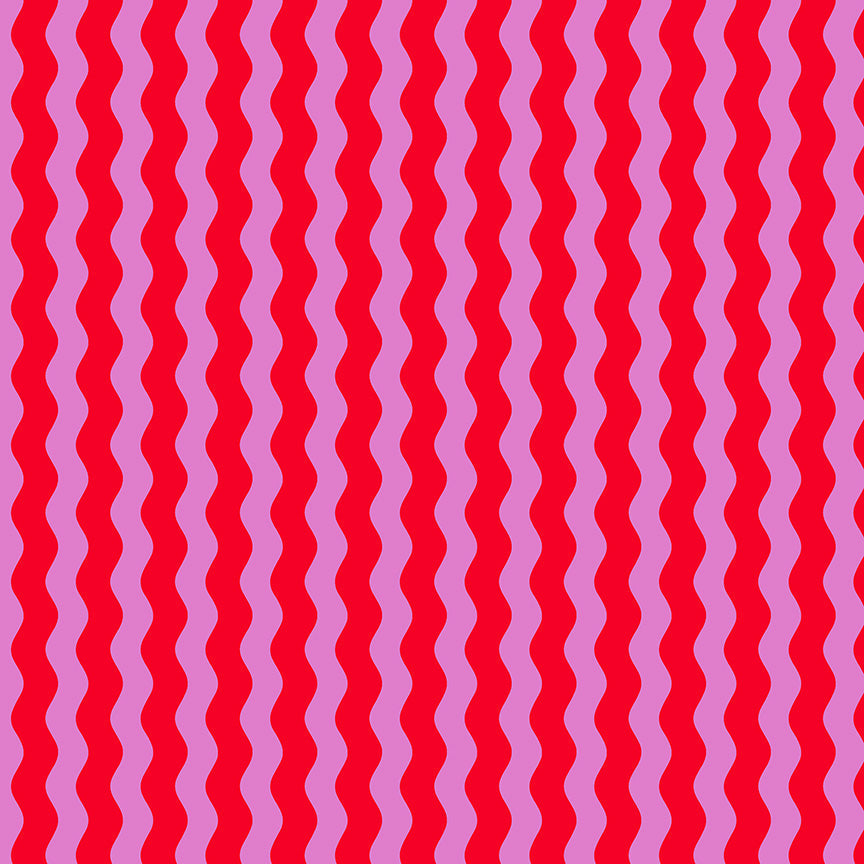 PREORDER Annabel Wrigley Ruby + Bee Blenders Waves Red Pink