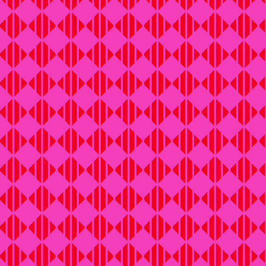 PREORDER Annabel Wrigley Ruby + Bee Blenders Checker Red Pink