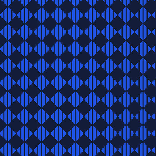 PREORDER Annabel Wrigley Ruby + Bee Blenders Checker Deep Blue