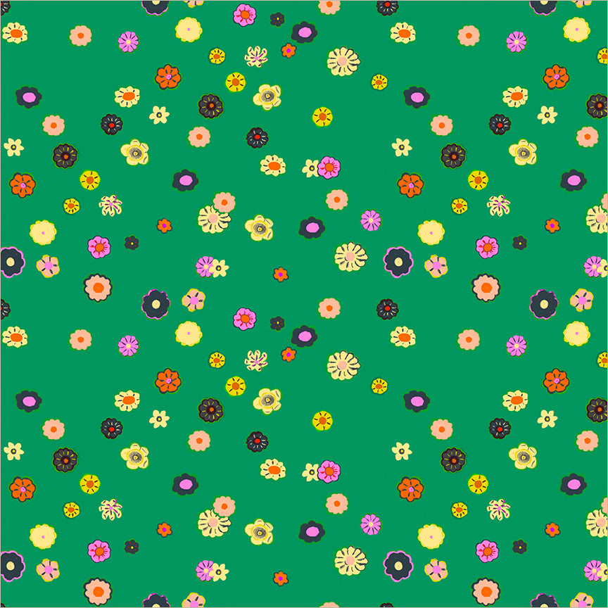 PREORDER Heather Ross Boat Race Beads in Jade