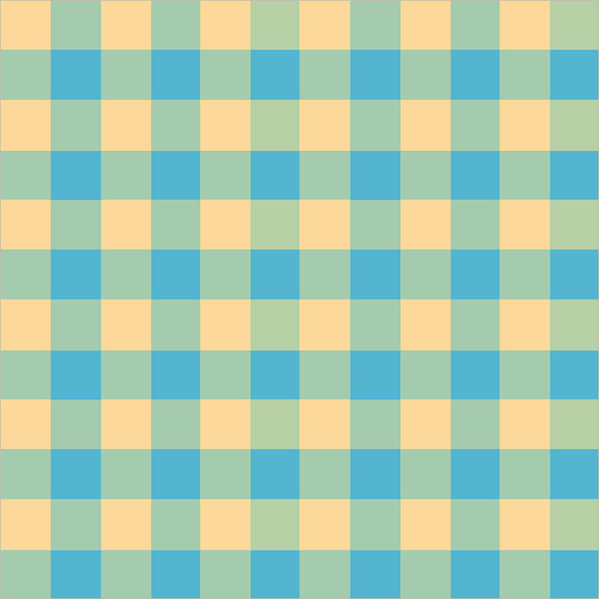 PREORDER Heather Ross Boat Race Picnic Big in Sky Blue