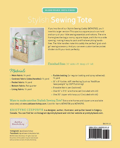 Zakka Workshop Stylish Sewing Tote