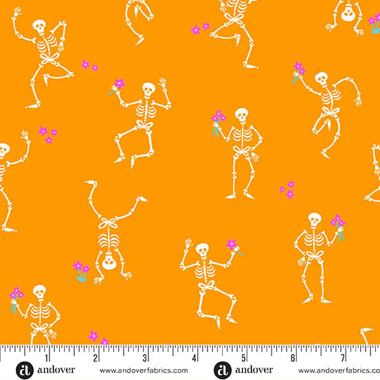 Ghostly Garden by KP Creates Skeleton Jig Orange