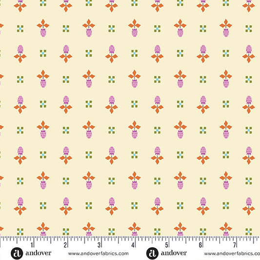 Noras Garden by Shauna Doris Fleur de Fraise Cream