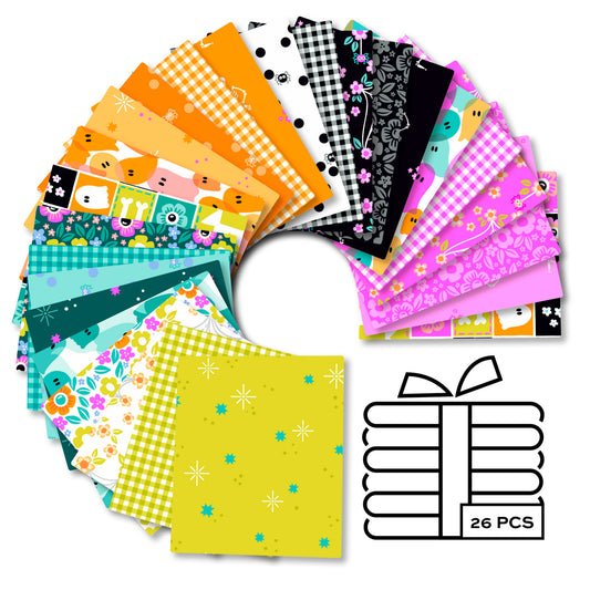 Ghostly Garden by KP Creates Fat Quarter Bundle