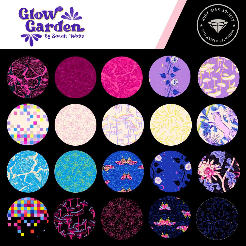 PREORDER Ruby Star Society Glow Garden Fat Quarter Bundle