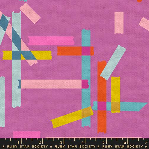 PREORDER Ruby Star Society Washi Plus Canvas in Heliotrope
